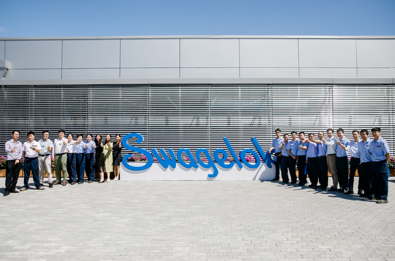 Unité de production Swagelok de Changshu en Chine